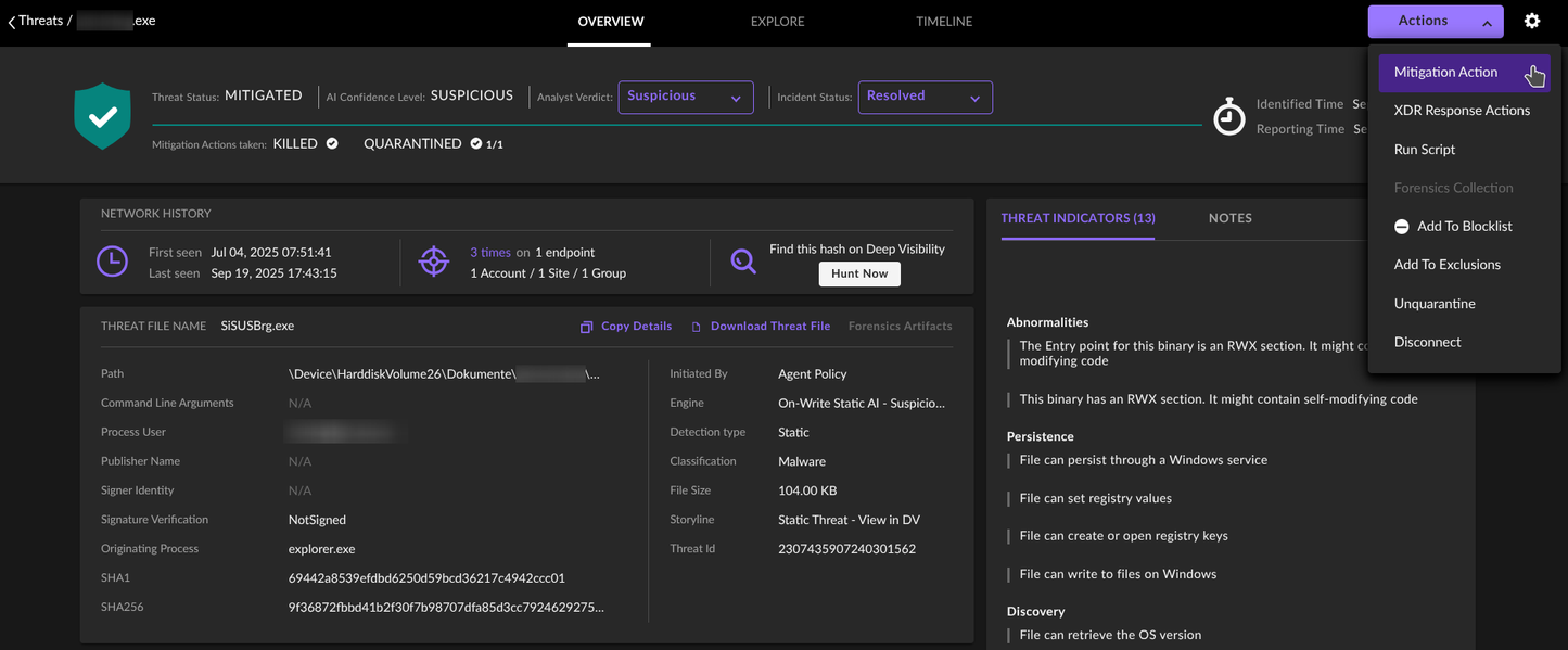 Ransomware protection: SentinelOne as a service for AI-powered protection